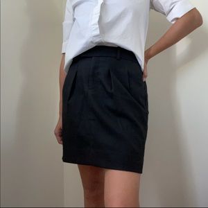 Gap High Waist Suit Skirt